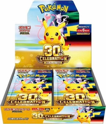 [Pre-Order] Pokémon TCG MEGA 30th CELEBRATION (M6a) Booster Box , Japanese