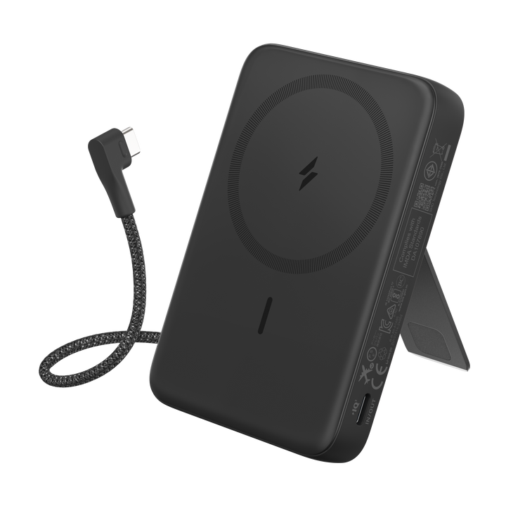 Anker Zolo Magnetic Power Bank (10K, 30W, Built-in USB-C Cable)