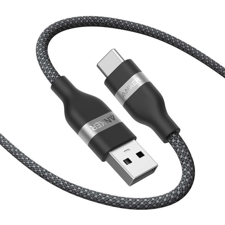 Anker USB-A to USB-C Cable (3 ft / 6 ft, Upcycled-Braided)