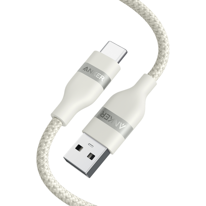 Anker USB-A to USB-C Cable (3 ft / 6 ft, Upcycled-Braided)