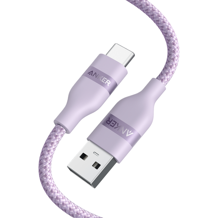 Anker USB-A to USB-C Cable (3 ft / 6 ft, Upcycled-Braided)