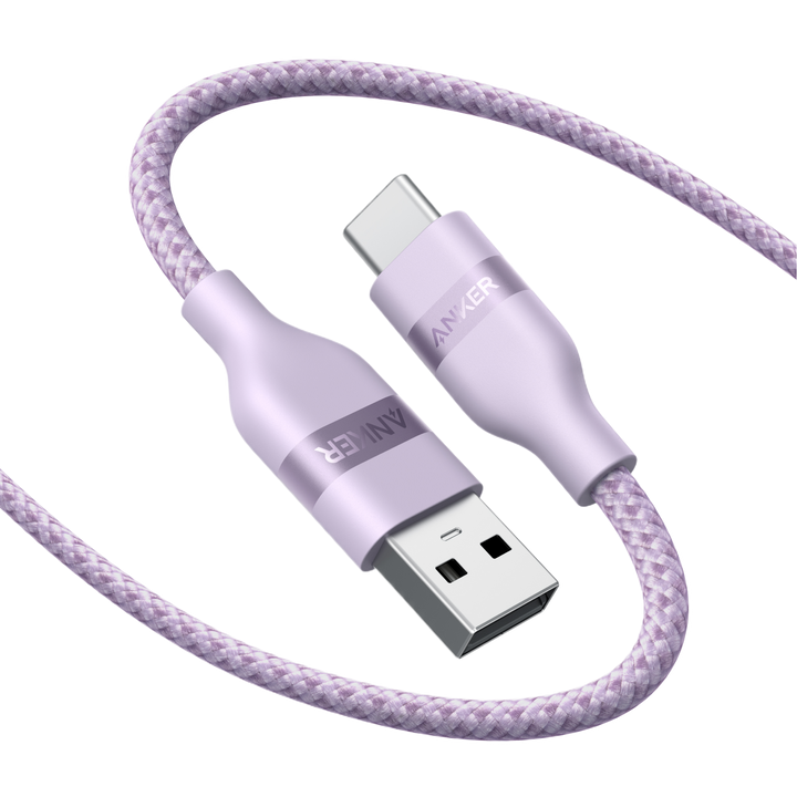 Anker USB-A to USB-C Cable (3 ft / 6 ft, Upcycled-Braided)