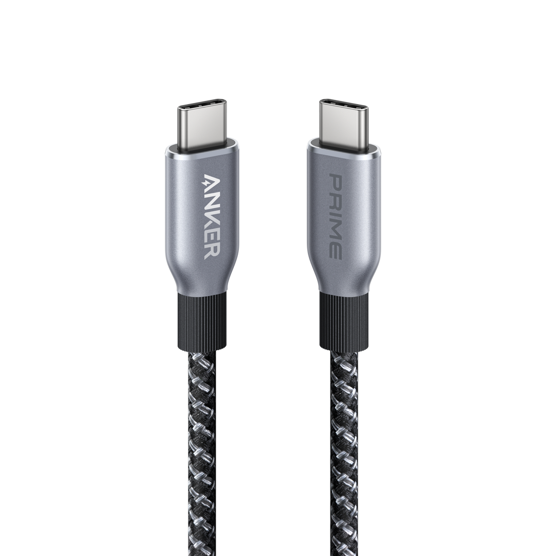 Anker Prime USB-C to USB-C Cable (240W, Upcycled-Braided)