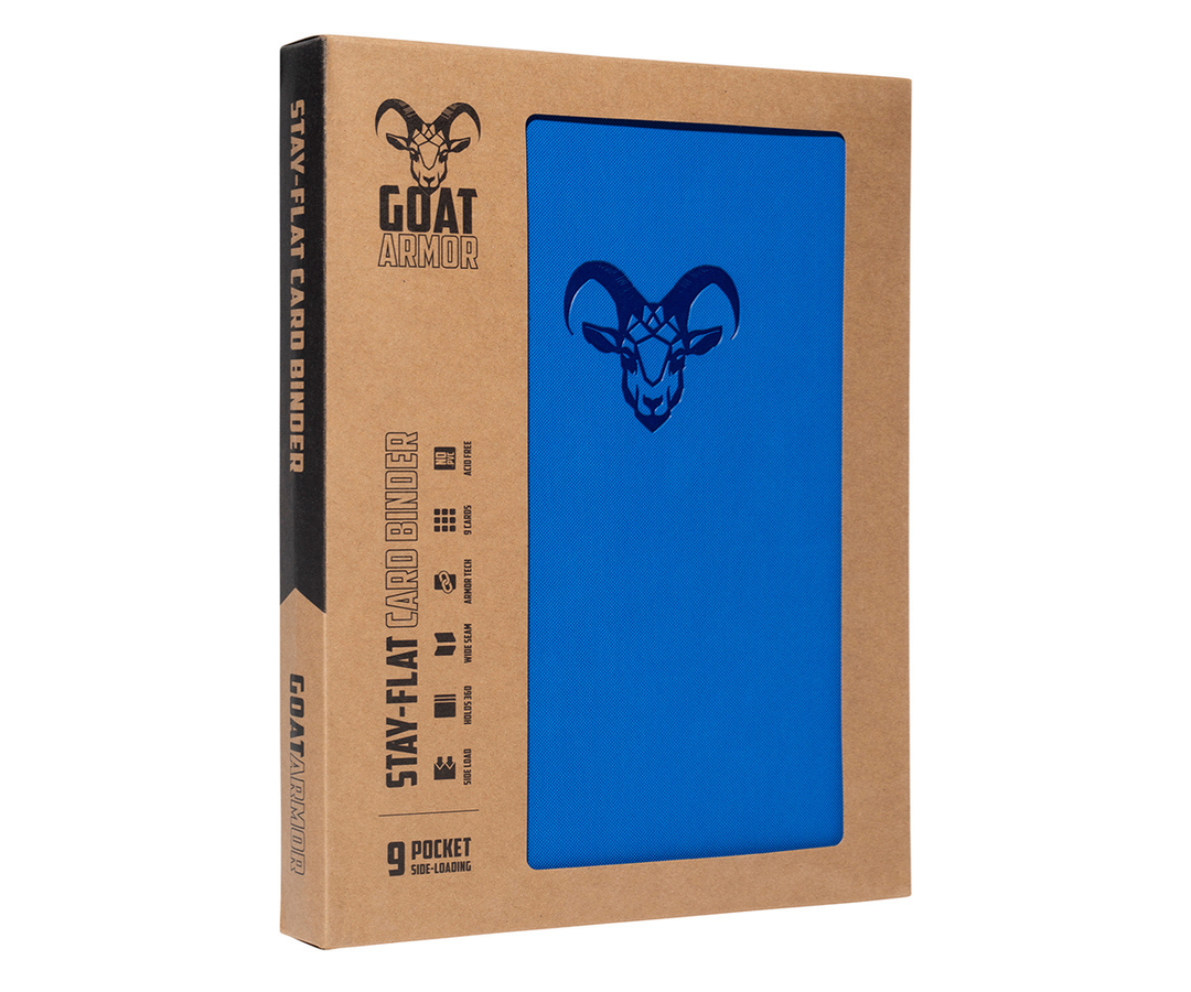 "Stay Flat" Card Binder