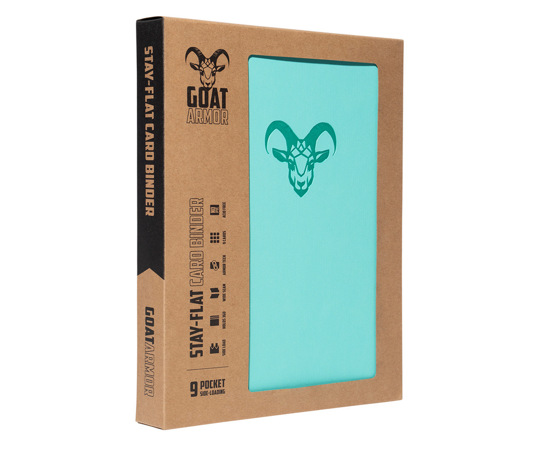 "Stay Flat" Card Binder